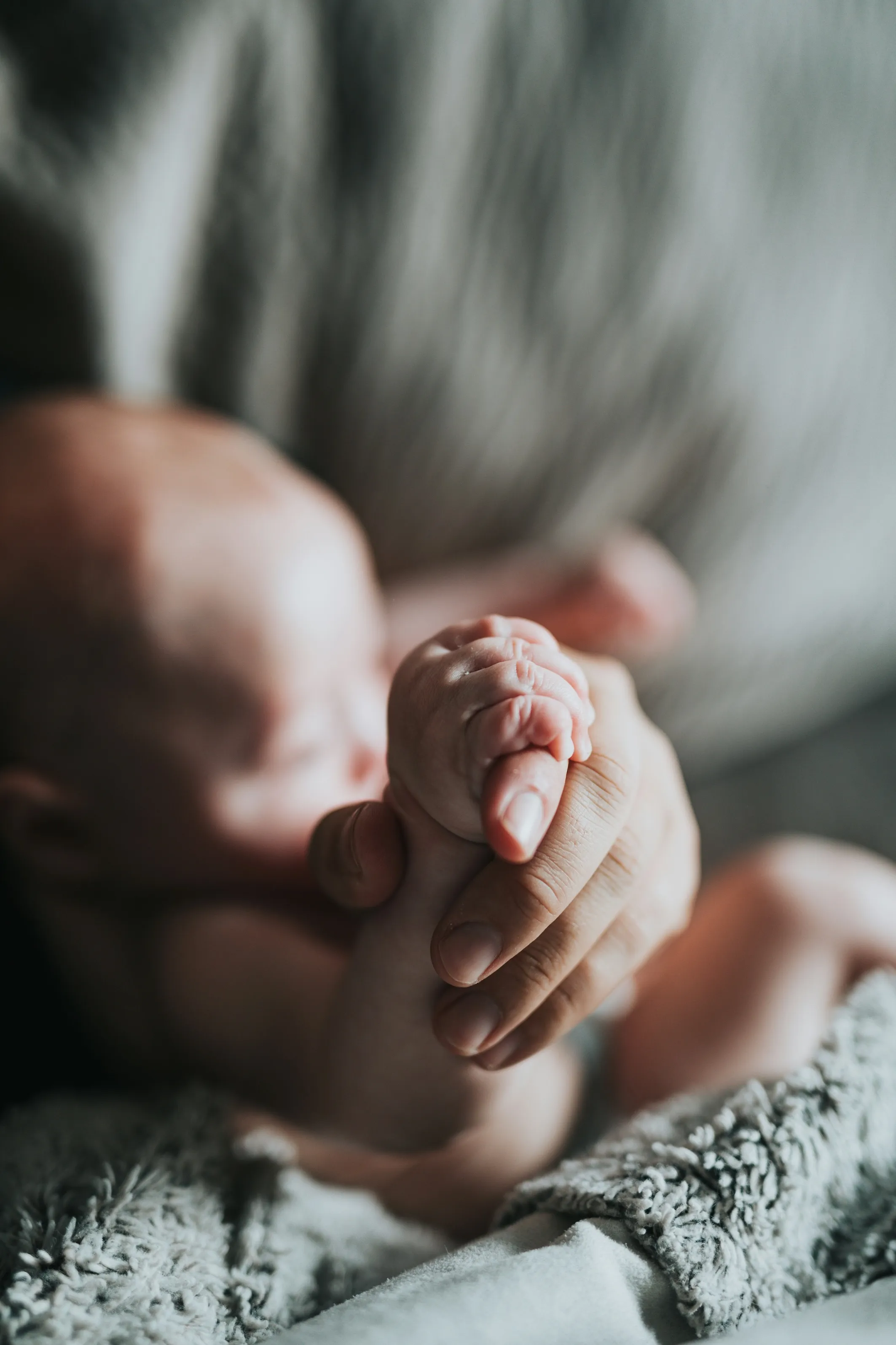 A supportive moment between two people on their fertility journey